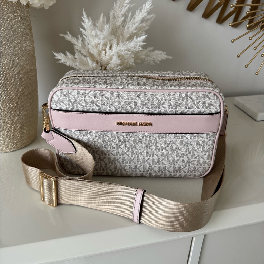 Michael Kors Kenly Large Logo Crossbody Bag